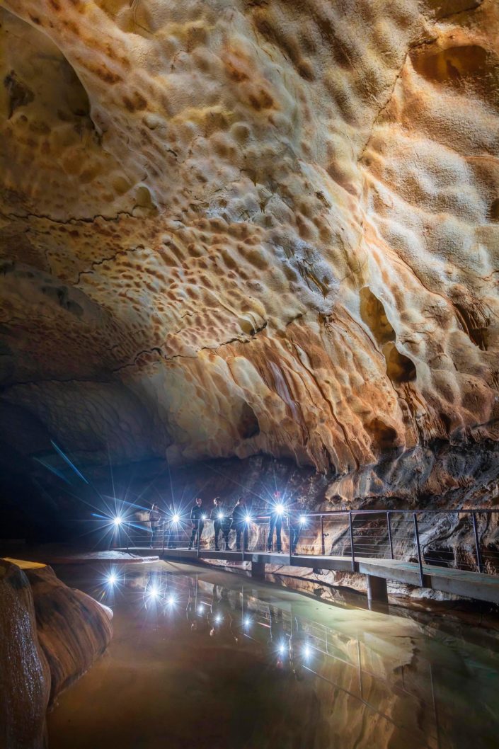 Grotte de saint Marcel d'Ardèche - Randonnée des lucioles