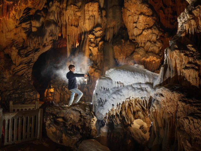 La Grotte des Demoiselles - visite en lanterne