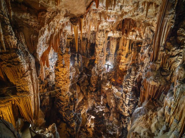 La Grotte des Demoiselles - Slackline