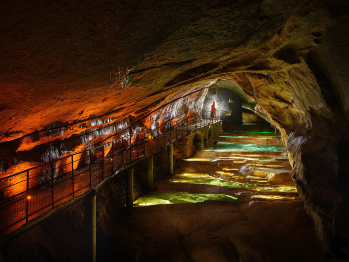 Grotte de la Cocalière - les gours