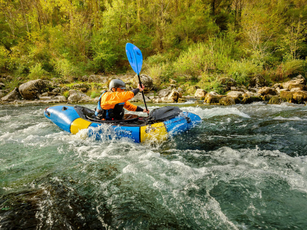 packraft dans les gorges du Tarn